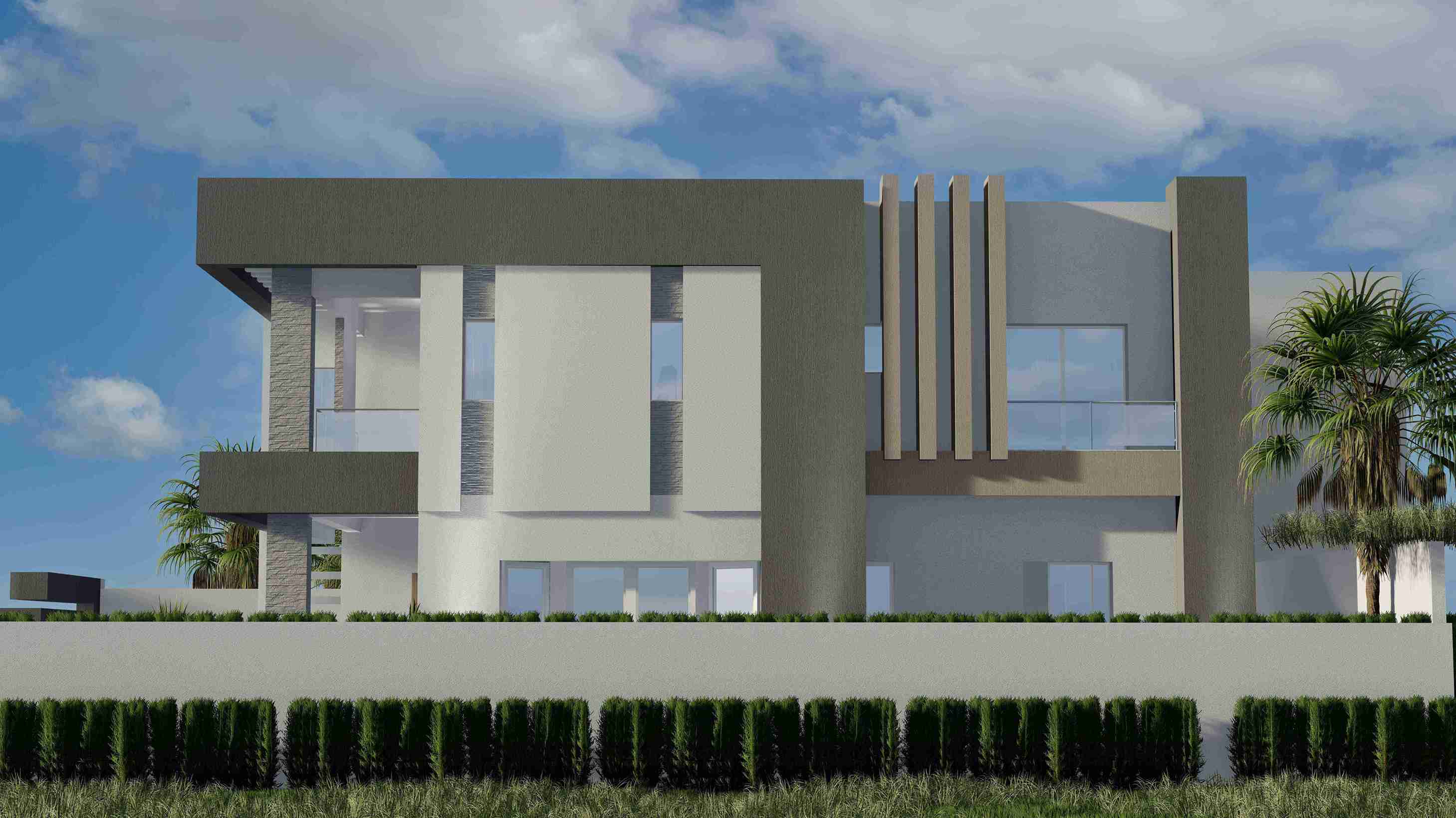 VILLA EN R+1 ET SOUS SOL A GAMMARTH